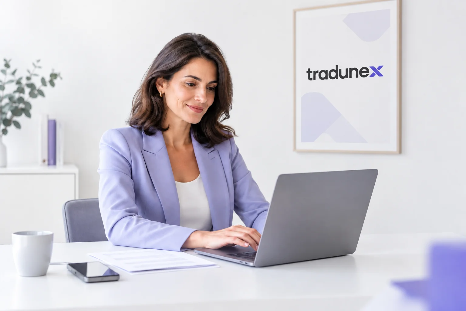 Solicitud y valoración de un presupuesto de traducción profesional en Tradunex